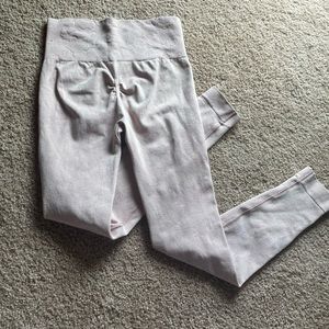 GYMSHARK ADAPT CAMO SEAMLESS LEGGINGS - LIGHT PINK